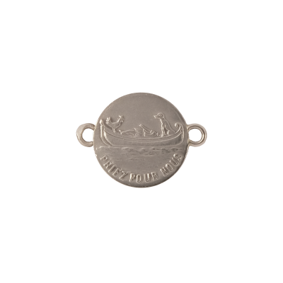 Médaille - Bracelet argent - 15mm - La Médaille de Saint-Tropez