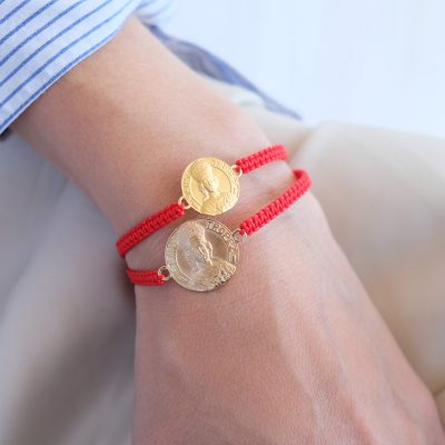 Médaille - Bracelet Or - 15mm - La Médaille de Saint-Tropez